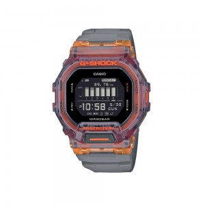 Casio G-Shock GBD-200SM-1A5 Grey Resin Band Men Sports Watch