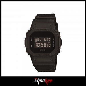Casio G-Shock DW-5600BB-1 Black Resin Band Men Sports Watch