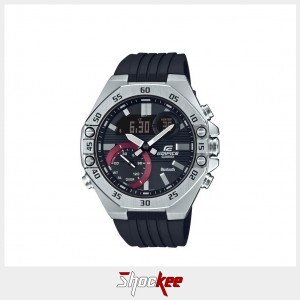 Casio Edifice ECB-10P-1A Black Resin Band Men Watch
