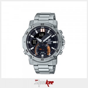 Casio Edifice ECB-20D-1A Silver Stainless Steel Band Men Watch