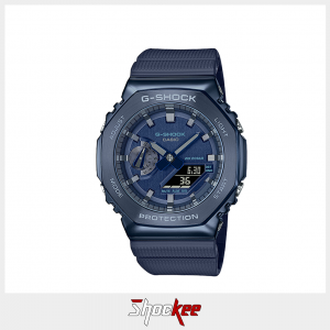 Casio G-Shock GM-2100N-2A Blue Resin Band Men Sports Watch