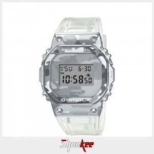 Casio G-Shock GM-5600SCM-1 Transparent Resin Band Men Sports Watch