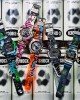 Casio G-Shock Street Spirit Series GM-5600SS-1 Graffiti Multicolored Blue Resin Band Men Sports Watch
