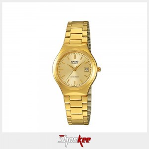 Casio General LTP-1170N-9A Gold Stainless Steel Band Women Watch