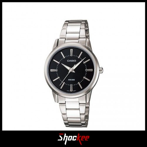 Casio General LTP-1303D-1A Silver Stainless Steel Band Women Watch