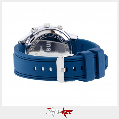 Instinc M5851L-NZ2WBZ Blue Silicon Band Men Watch