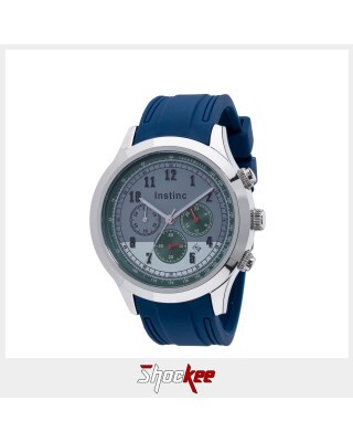 Instinc M5851L-NZ2WBZ Blue Silicon Band Men Watch