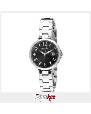 Instinc M6070M-XZ1WWH Silver Stainless Steel Band Women Watch