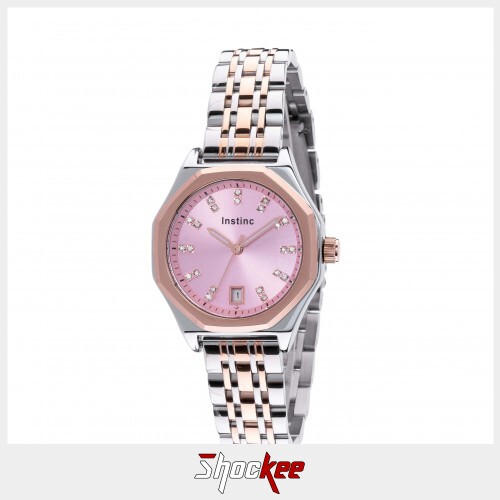Instinc M6131M-XZ1IIL Silver Stainless Steel Band Women Watch