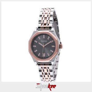Instinc M6131M-XZ1IIZ Silver Stainless Steel Band Women Watch