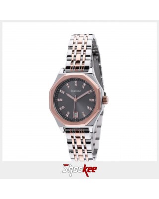Instinc M6131M-XZ1IIZ Silver Stainless Steel Band Women Watch