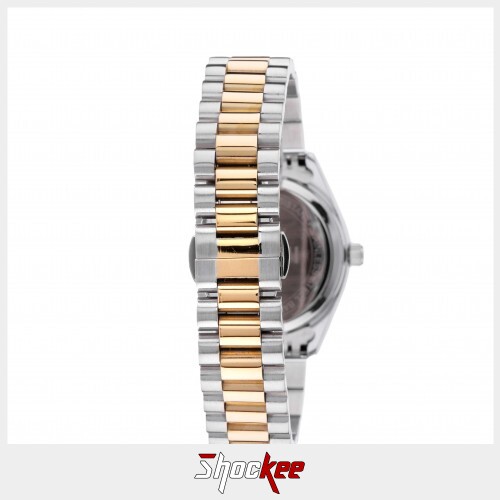 Instinc M6132M-XD1TTW Silver Stainless Steel Band Women Watch