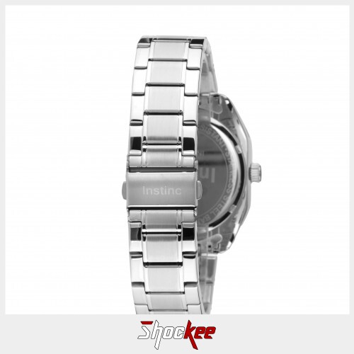 Instinc M6528L-XZ1WWY Silver Stainless Steel Band Men Watch