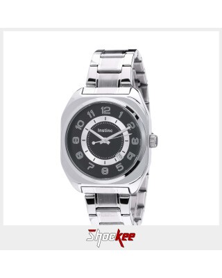 Instinc M6528L-XZ1WWY Silver Stainless Steel Band Men Watch