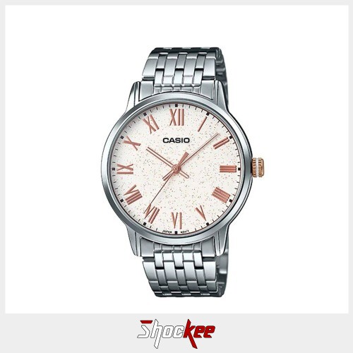 Casio General MTP-TW100D-7AVDF Silver Stainless Steels Band Men Watch