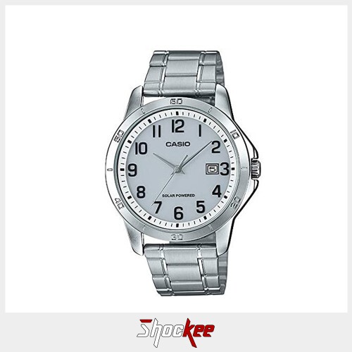 Casio General MTP-VS02D-7BDF Silver Stainless Steel Band Men Watch