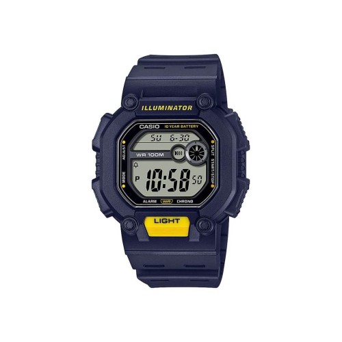 Casio General W-737H-2AV Dark Blue Resin Band Youth Watch Casio General W-737H-2AV Dark Blue Resin Band Youth Watch